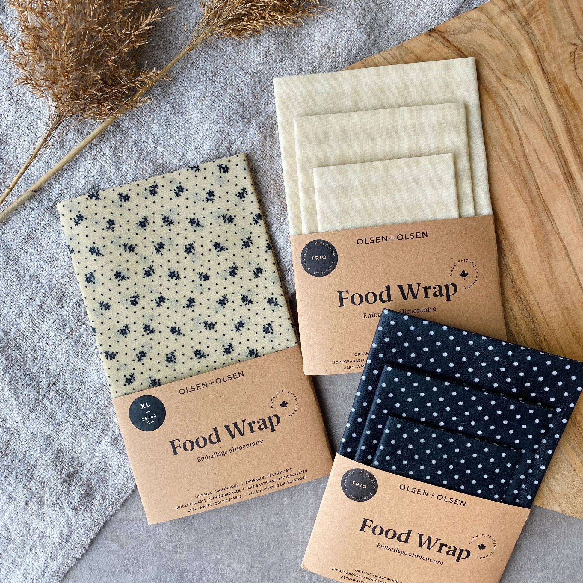 Bees Wax Food Wrap Combo - Oxford