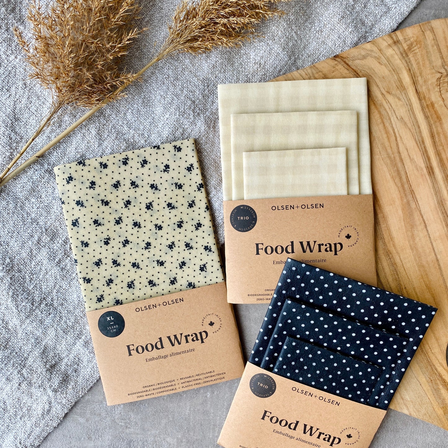 Bees Wax Food Wrap Combo - Oxford