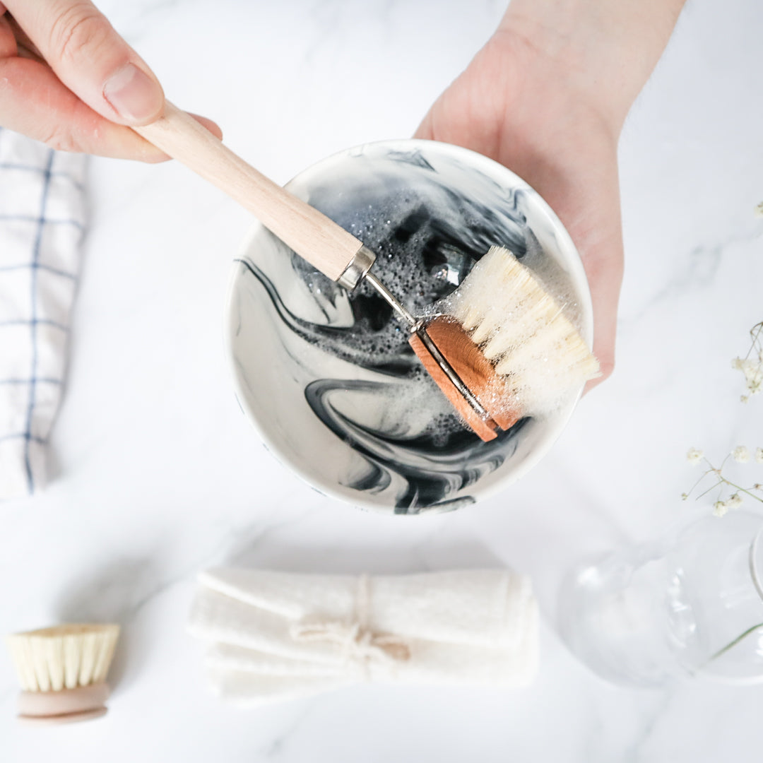 Zero Waste Dish Soap Set - Long Brush Kit