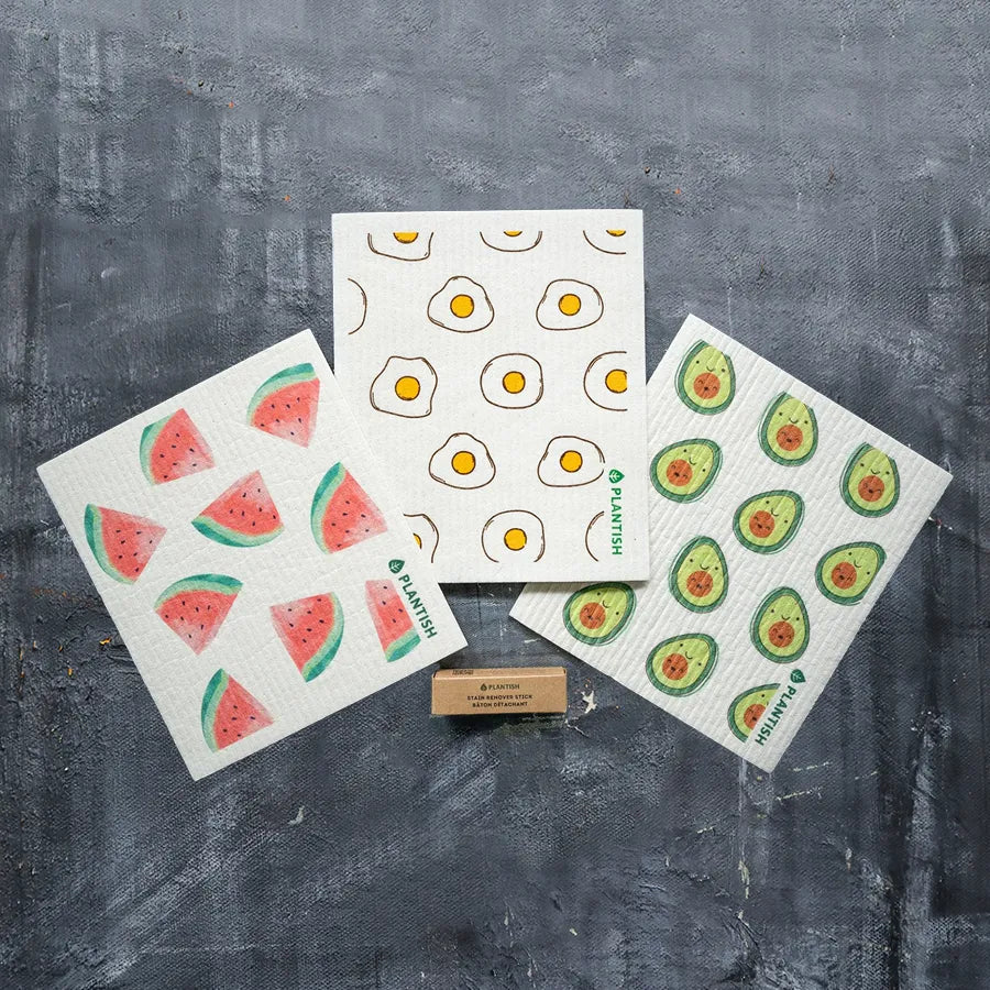 Watermelon - Swedish Sponge Cloth