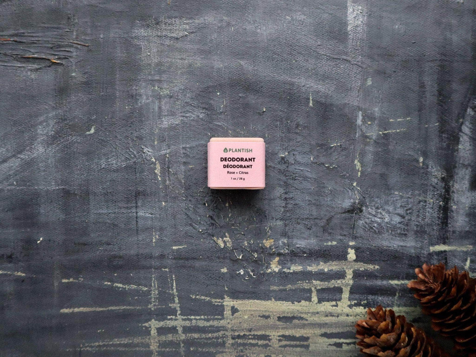 Zero Waste Deodorant Bar - Rose & Citrus