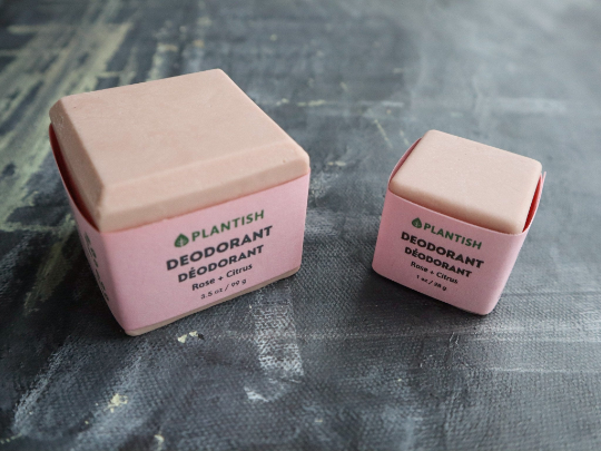 Zero Waste Deodorant Bar - Rose & Citrus